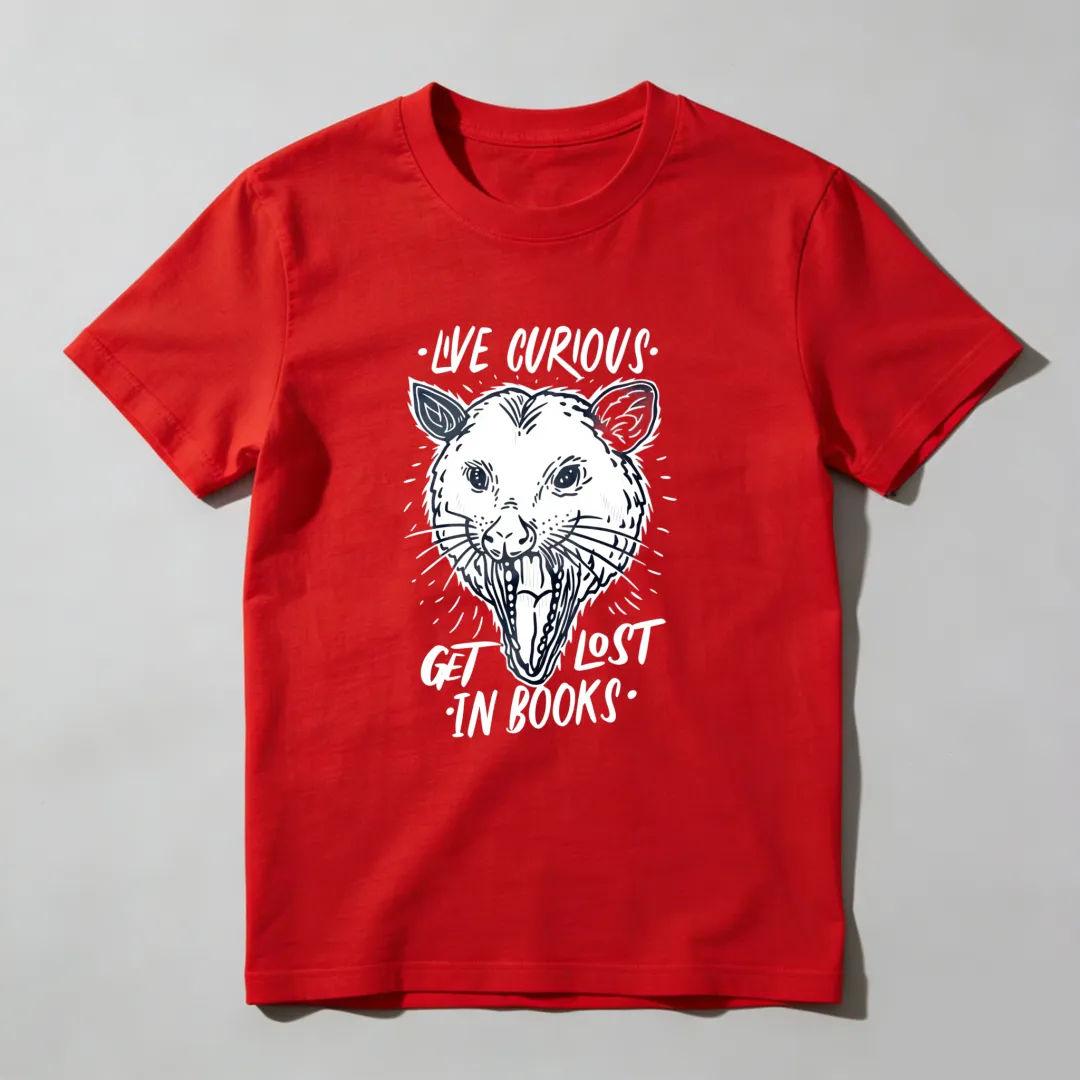 Live Curious Get Lost In Books Unisex Classic T-shirt