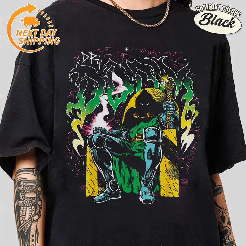 Comfort Dr. Doom Meta Shirt, Avengers Secret Wars Comics Shirt, Doomsday Avengers Tee, Doctor Doom Shirt, Avengers Shirt, MCU Fan