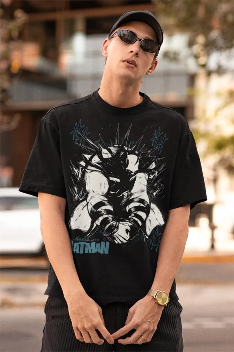 Superhero Gift, Comic Book Graphic Tee for Fans, Casual T-Shirt, Birthday Gift for HimAnime Tshirt, Manga Lover Shirt