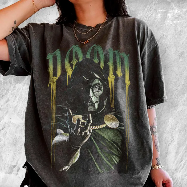 Avengers: Doomsday Shirt Dr DoomAcid Wash Oversized Shirt, Retro Marvel Villain Shirt, Disney Vacation 2026