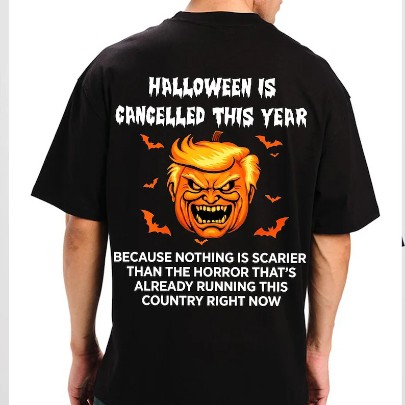 Halloween Is Cancelled Shirt, Pumpkin Tee, Unisex Halloween Shirt Gift