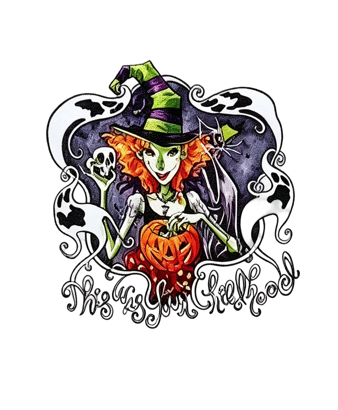 Scary Godmother Halloween Retro Witch Harry The Werewolf T-Shirt/Sweatshirt/Hoodie