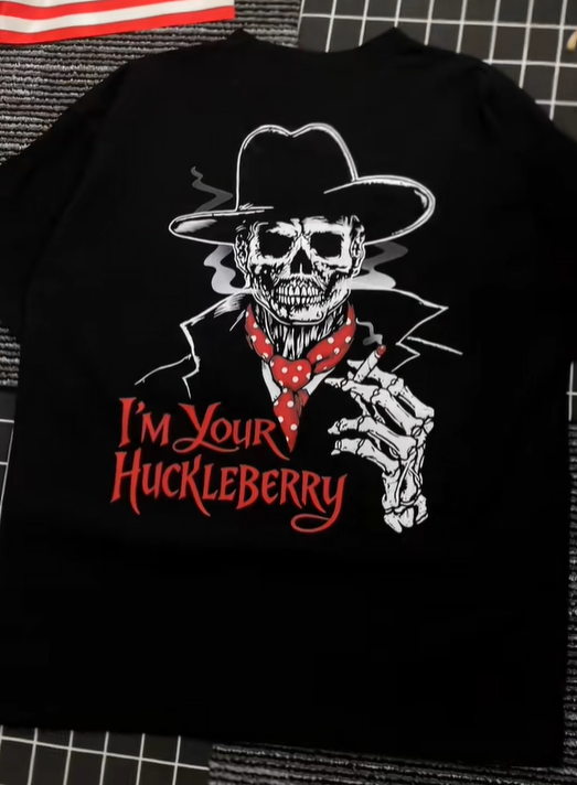 I''m Your Huckleberry Tombstone Shirt For Western Cowboys Halloween Style