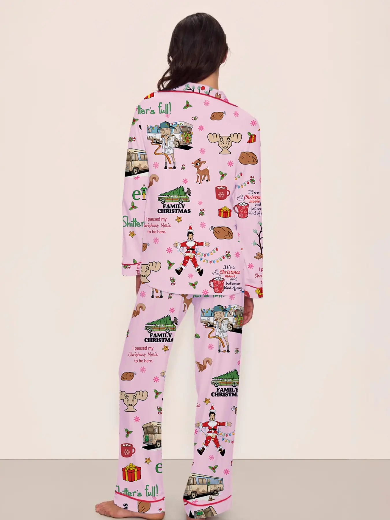 National Lampoons Pattern Pajamas Set