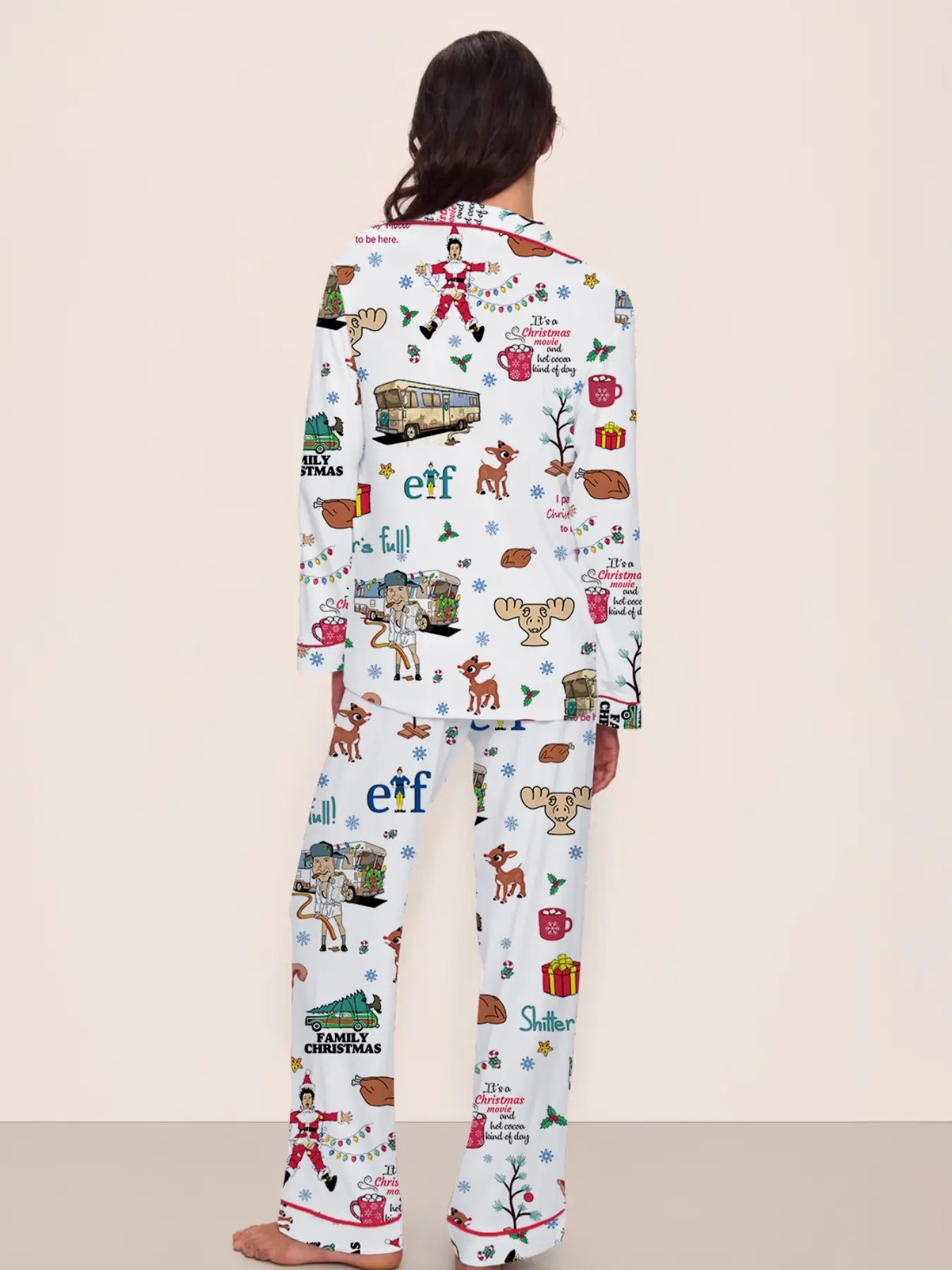 National Lampoons Pattern Pajamas Set