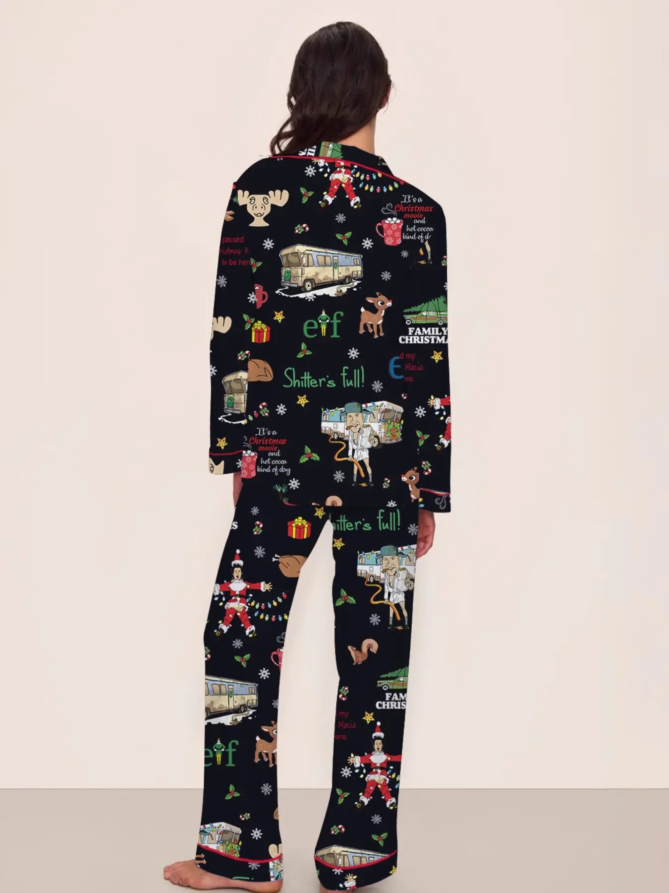 National Lampoons Pattern Pajamas Set