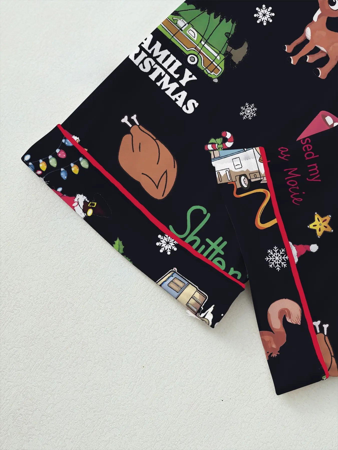 National Lampoons Pattern Pajamas Set