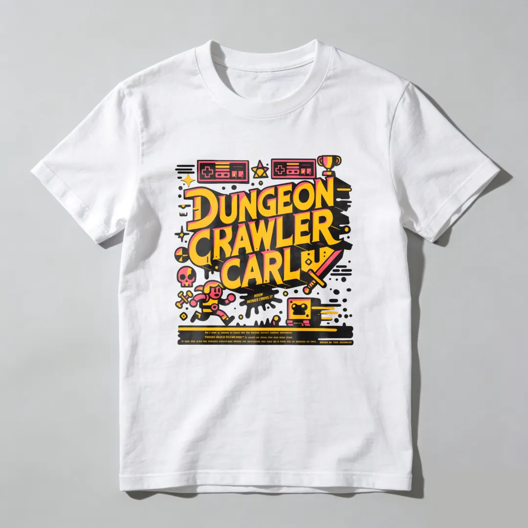 Dungeon Crawler Carl Game Art Design Unisex Classic T-shirt