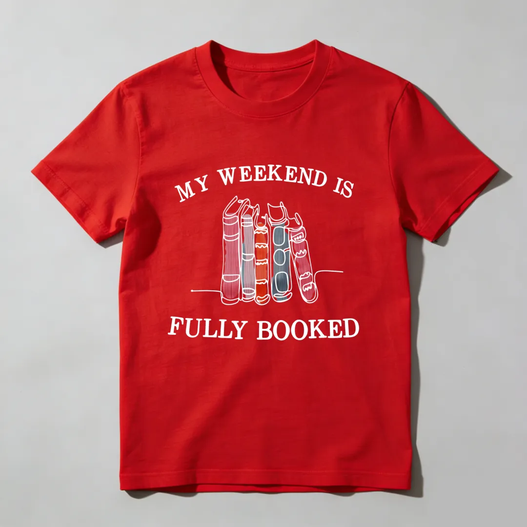 Wardrobecart My Weekend Is Fully Booked Yoga Unisex Classic T-shirt