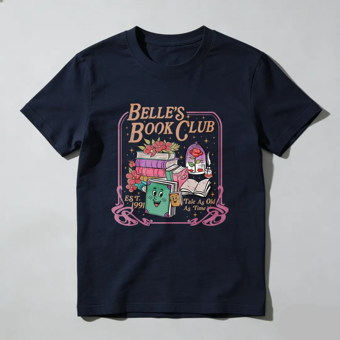 Belle's Book Club Est 1991 Take As Much As Time Unisex Classic T-shirt