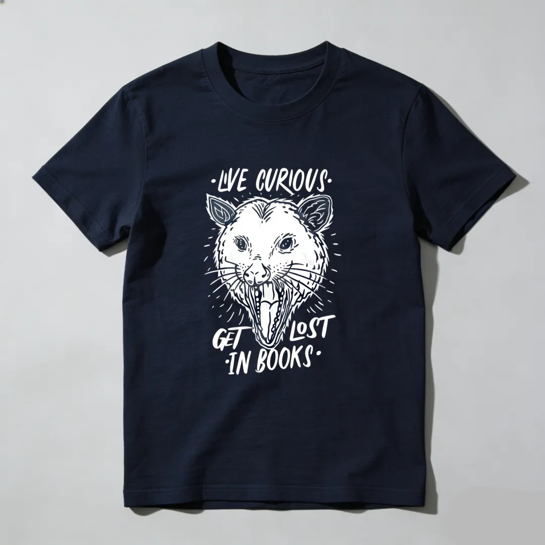 Live Curious Get Lost In Books Unisex Classic T-shirt