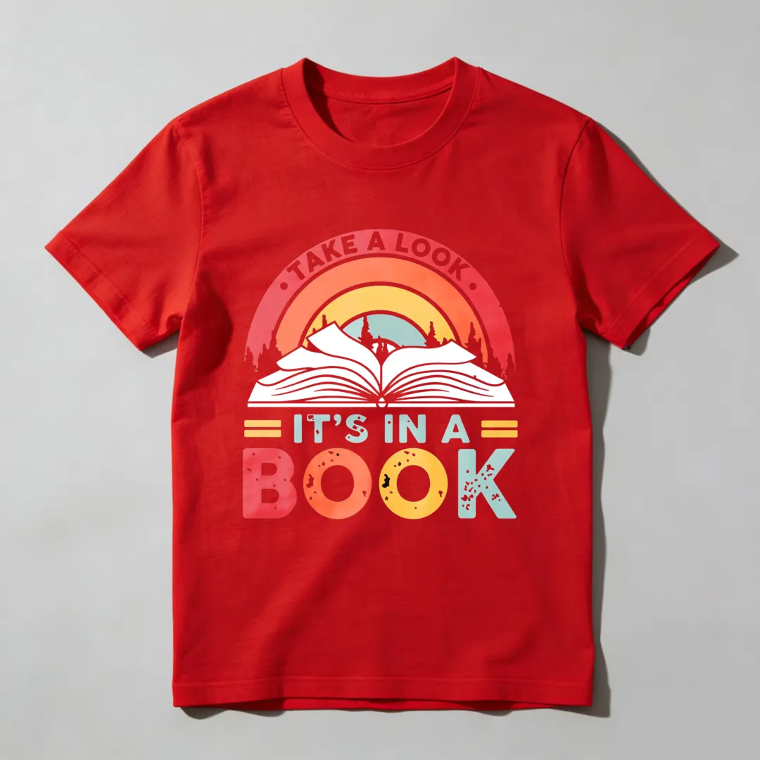 Take A Look Its In A Book Unisex Classic T-shirt