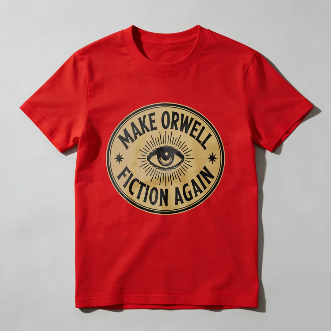 Make Orwell Fiction Again Eye Symbol Unisex Classic T-shirt