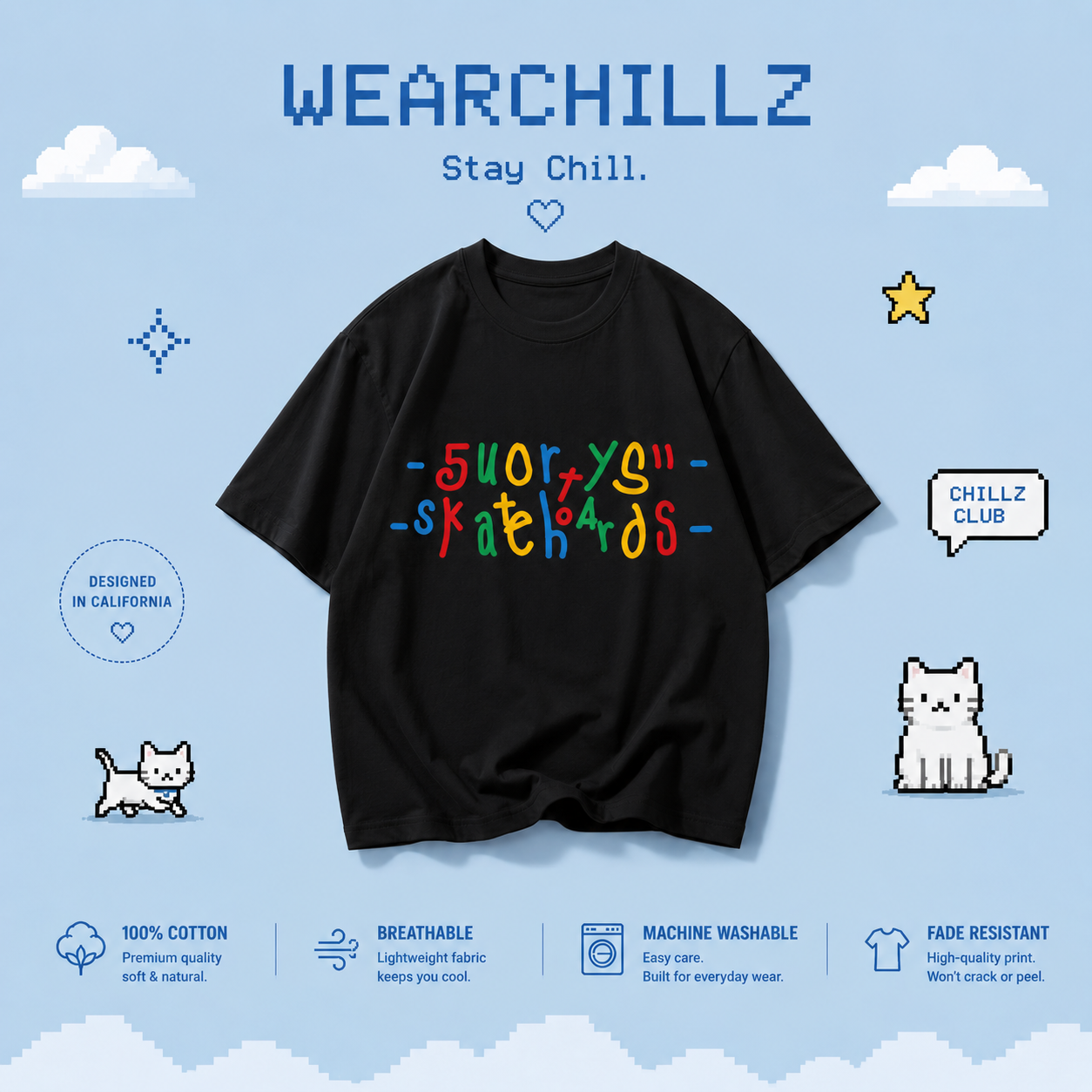 Funny “F U” Freestyle Tee