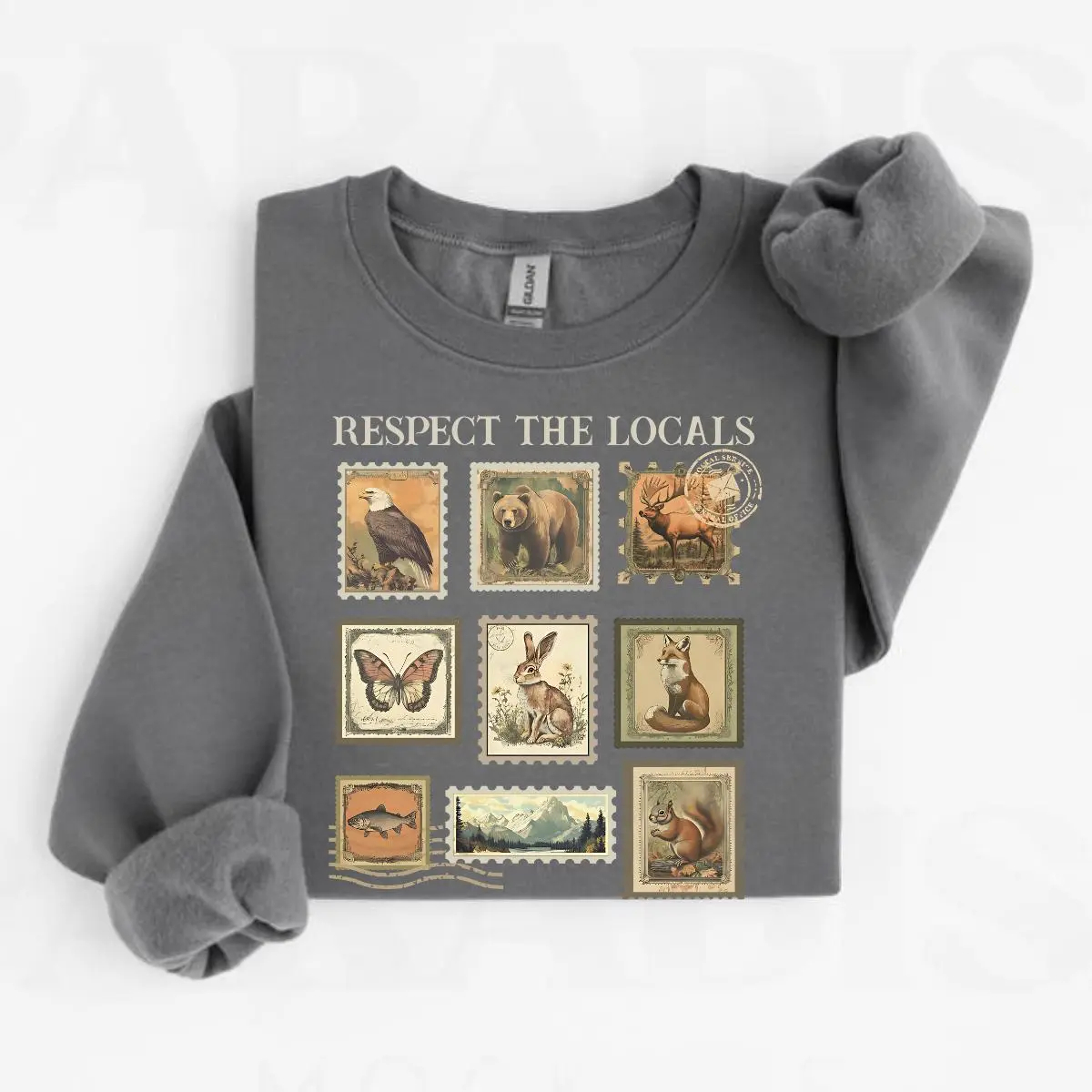 Respect The Locals Wildlife Sweatshirt