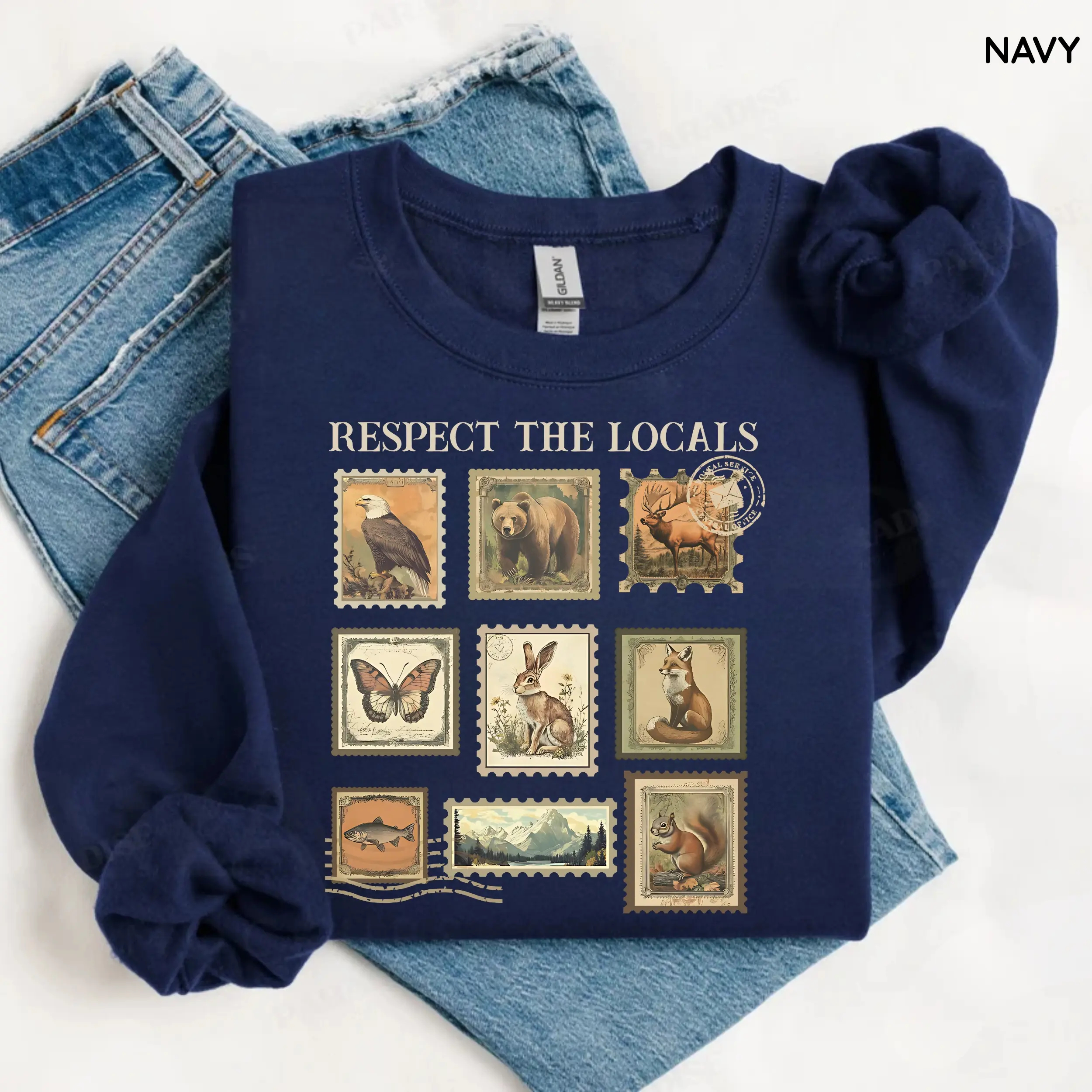 Respect The Locals Wildlife Sweatshirt