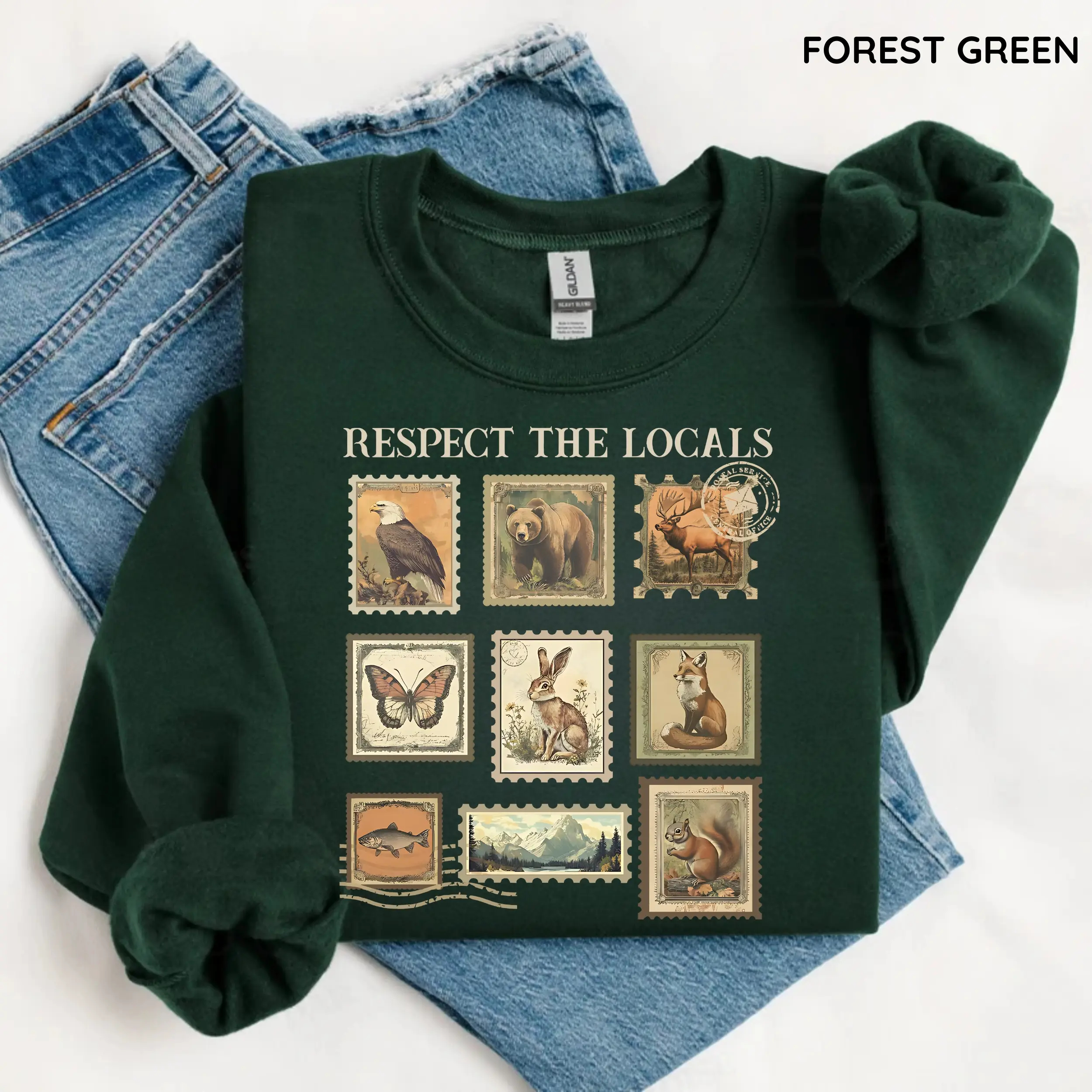 Respect The Locals Wildlife Sweatshirt