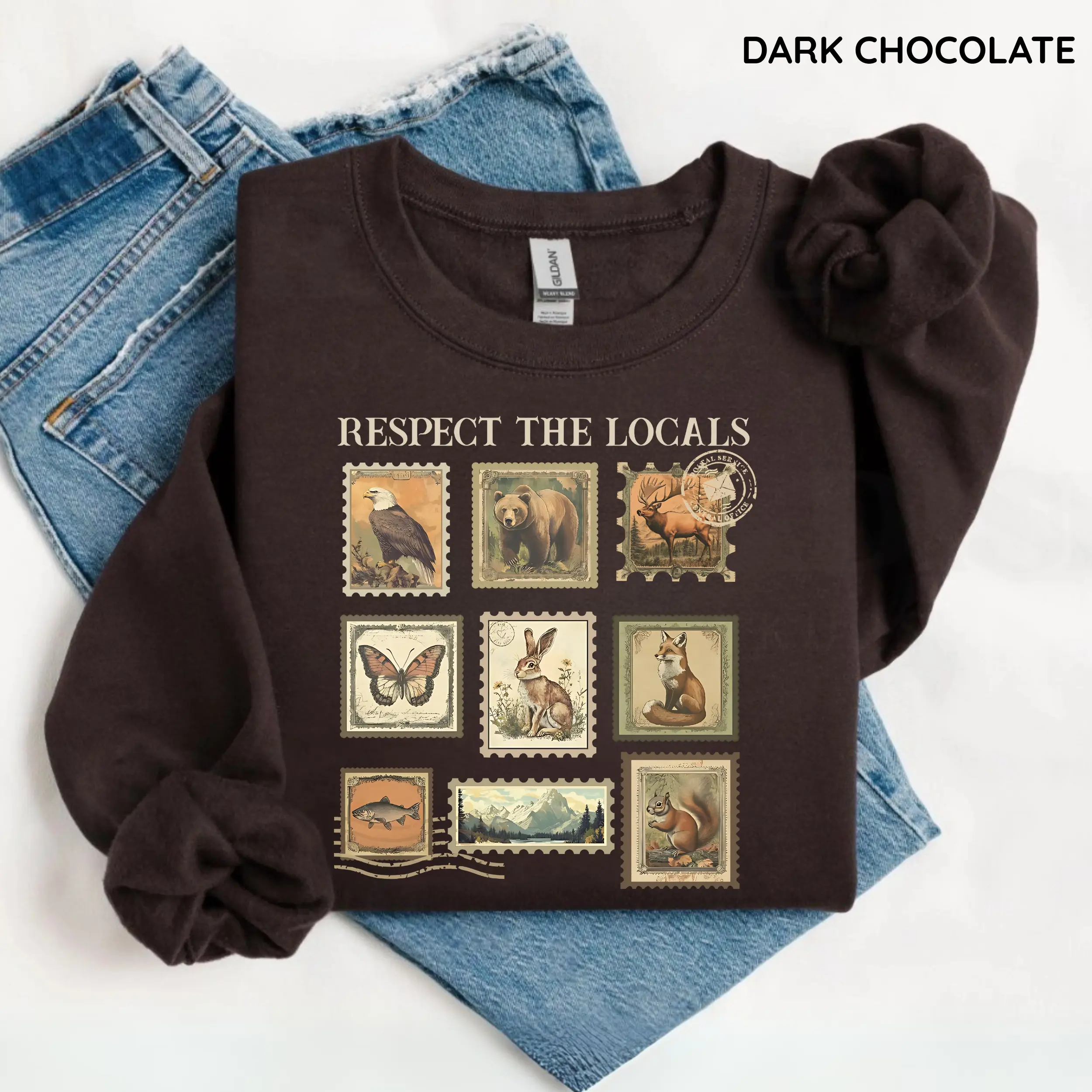 Respect The Locals Wildlife Sweatshirt