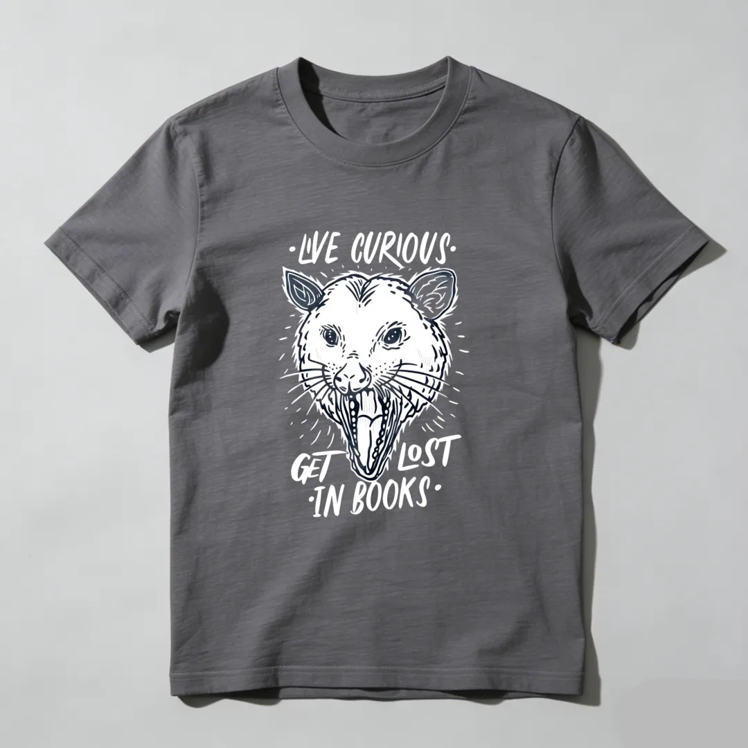 Live Curious Get Lost In Books Unisex Classic T-shirt