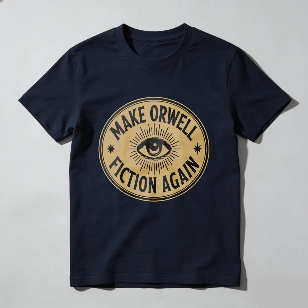 Make Orwell Fiction Again Eye Symbol Unisex Classic T-shirt