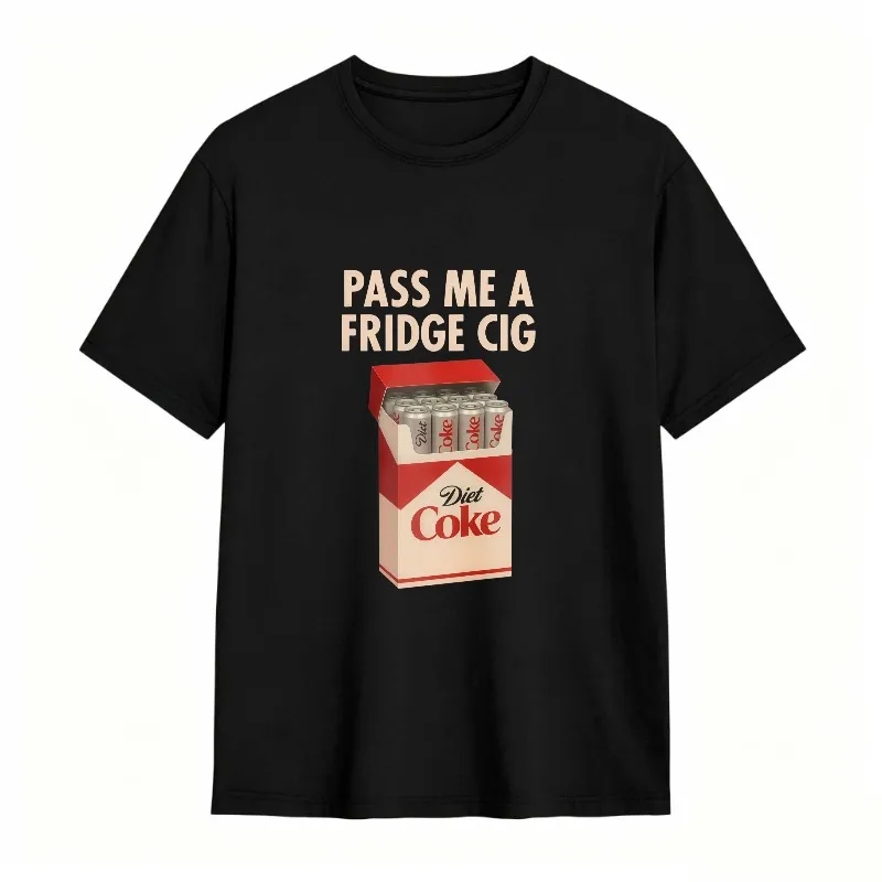 Pass Me A Fridge Cig Diet Coke Box Graphic Unisex Classic T-shirt