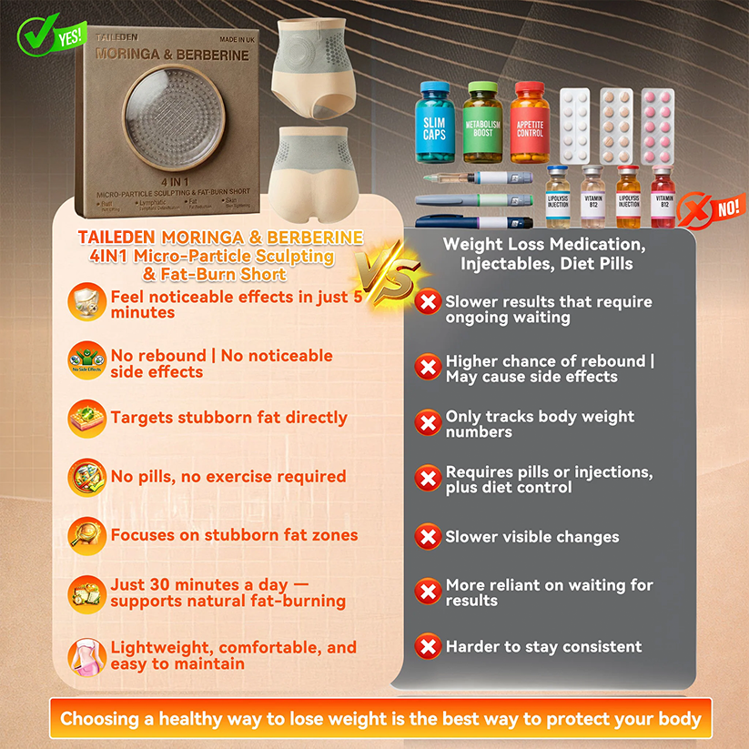 2TAILEDEN®+☀️𝐌𝐨𝐫𝐢𝐧𝐠𝐚 & 𝐁𝐞𝐫𝐛𝐞𝐫𝐢𝐧𝐞 4‑In‑1 Micro‑Particle Sculpting & Fat‑Burn Shorts