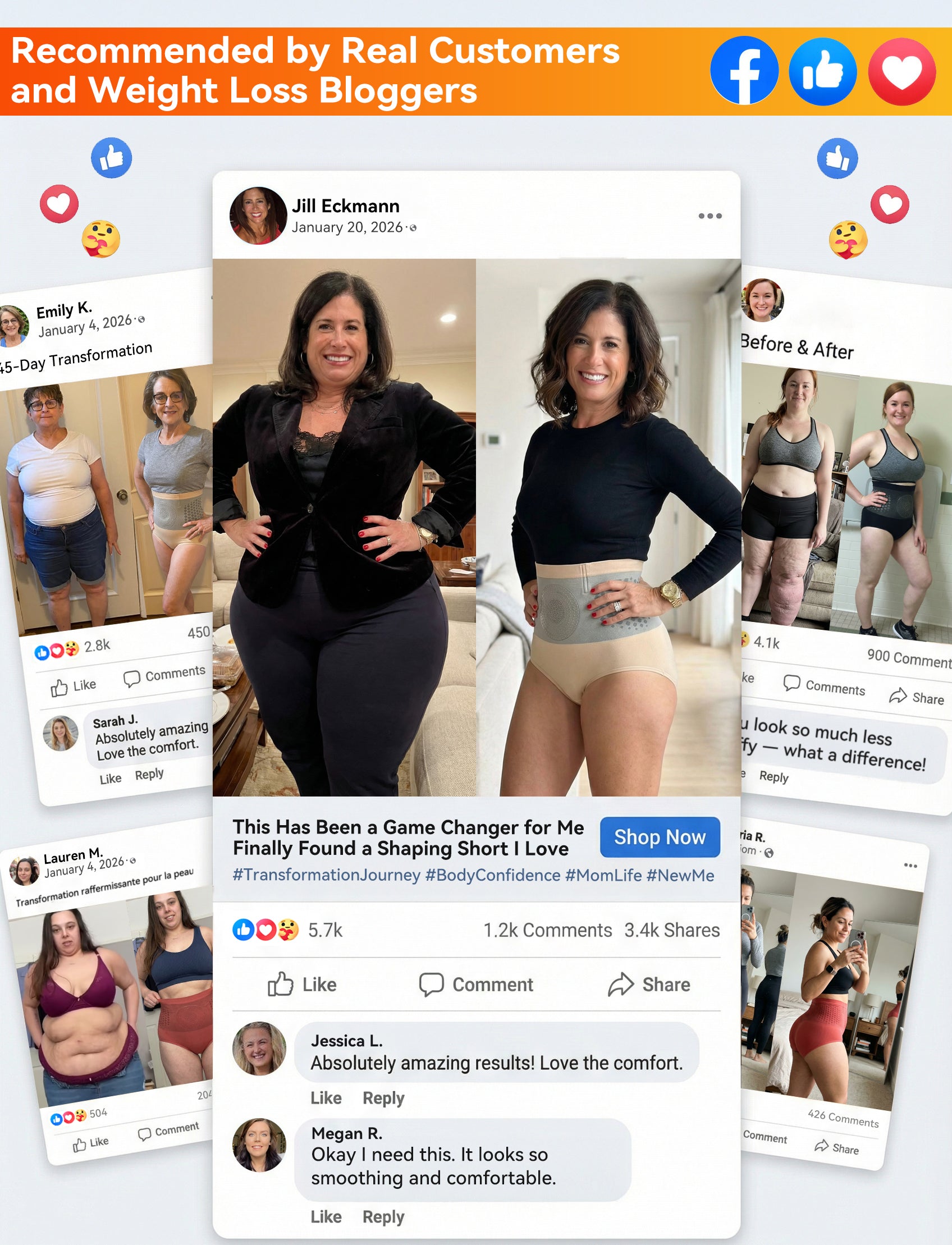 2TAILEDEN®+☀️𝐌𝐨𝐫𝐢𝐧𝐠𝐚 & 𝐁𝐞𝐫𝐛𝐞𝐫𝐢𝐧𝐞 4‑In‑1 Micro‑Particle Sculpting & Fat‑Burn Shorts