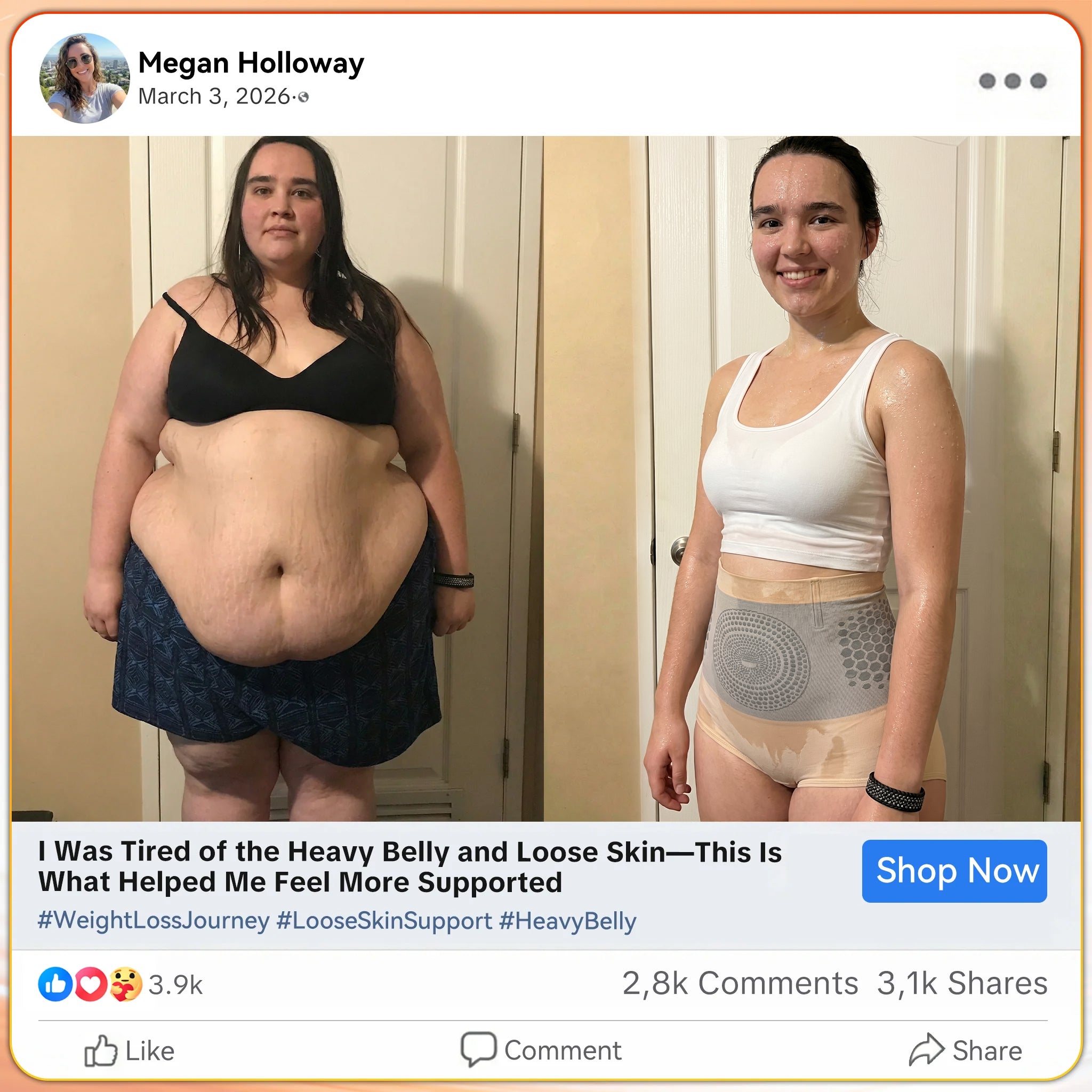 2TAILEDEN®+☀️𝐌𝐨𝐫𝐢𝐧𝐠𝐚 & 𝐁𝐞𝐫𝐛𝐞𝐫𝐢𝐧𝐞 4‑In‑1 Micro‑Particle Sculpting & Fat‑Burn Shorts