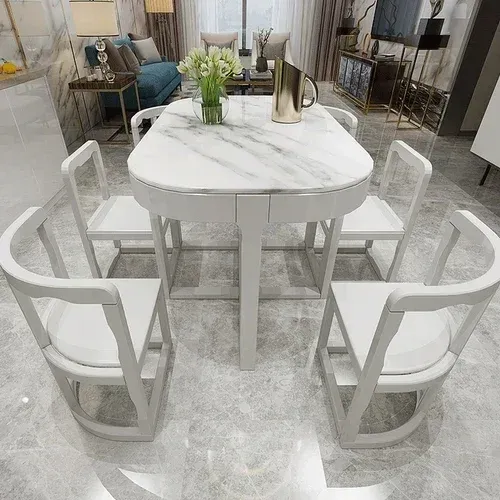 Mesa de comedor organizadora de madera maciza, mesa de comedor de diseño antiguo nórdico, estética para bodas, gran entrada, mesas de comedor, muebles