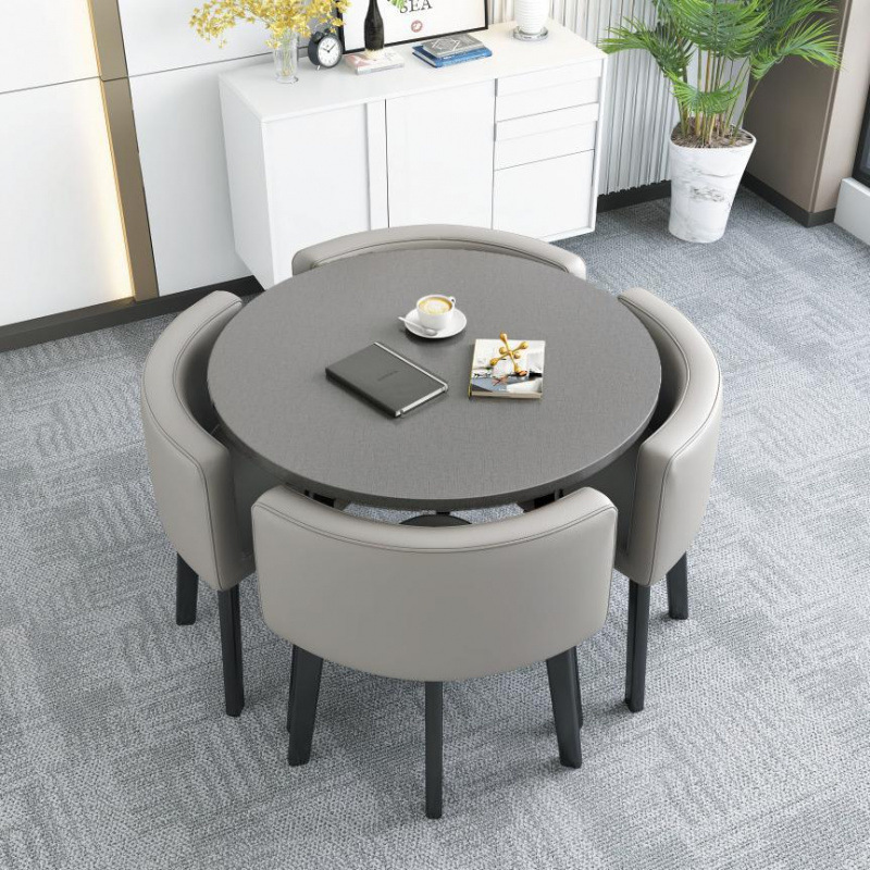Mesa de almacenaje personalizable para hogar, apartamento pequeño.