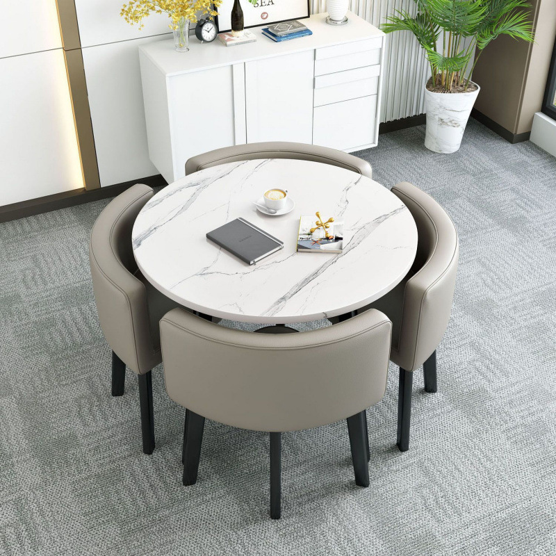 Mesa de almacenaje personalizable para hogar, apartamento pequeño.