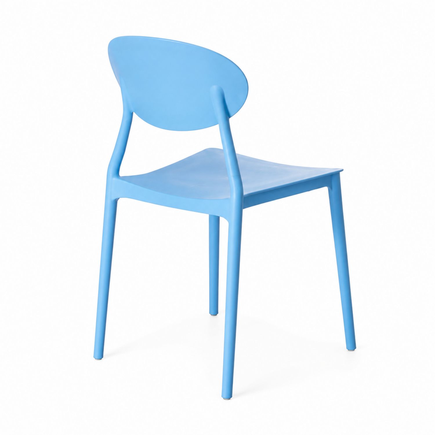 Stuhl Blau Polypropylen 45x45x85 cm