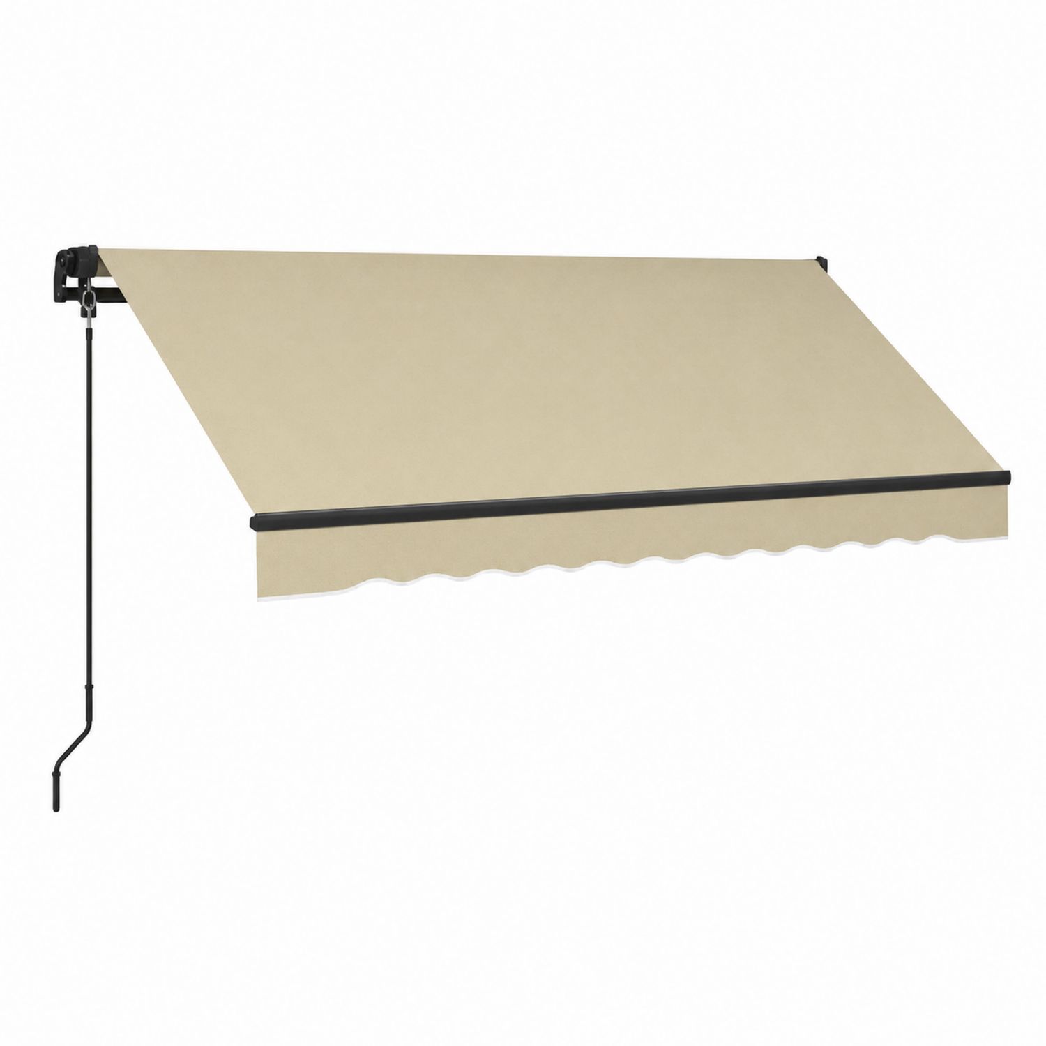Gelenkarmmarkise 300x250 cm Polyester Beige