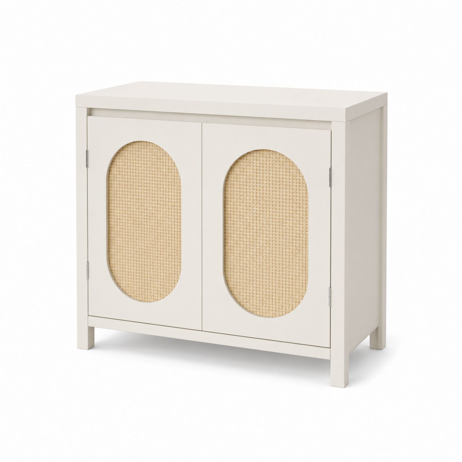 Sideboard Rechteckig 80x70x40 cm Holzwerkstoff Bambus Beige
