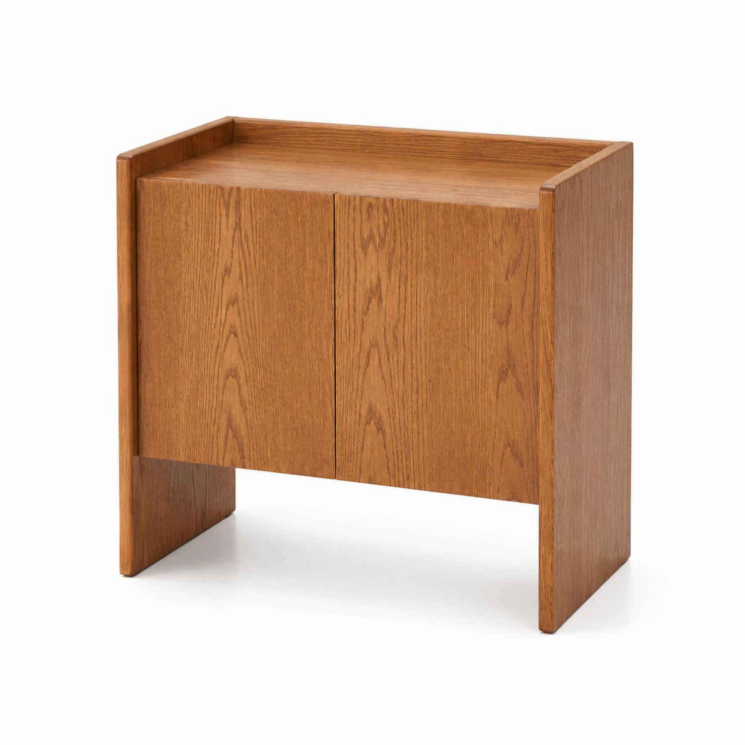 Sideboard aus Eichenholz mit zwei Türen