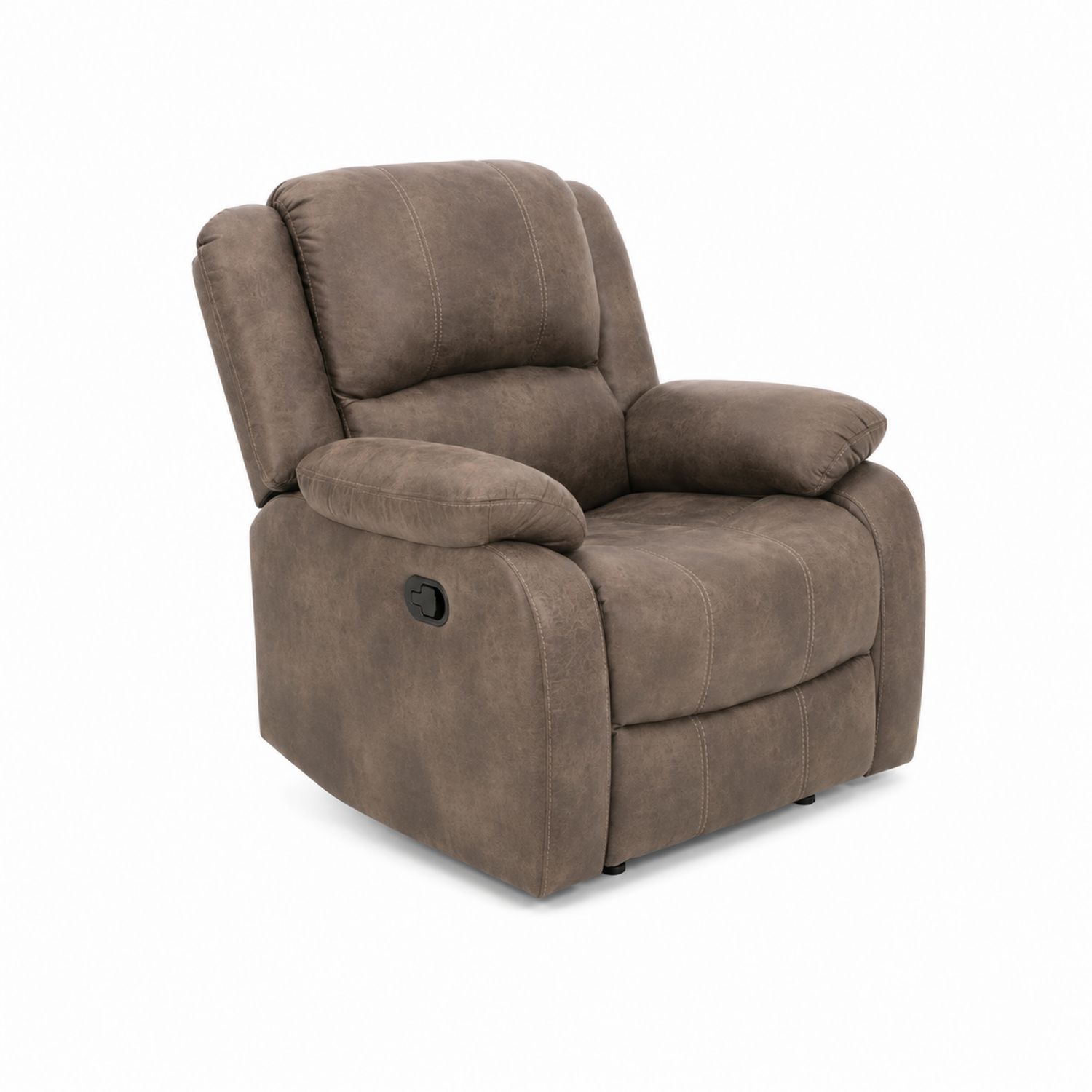Relaxsessel Mikrofaser Braun Verstellbar