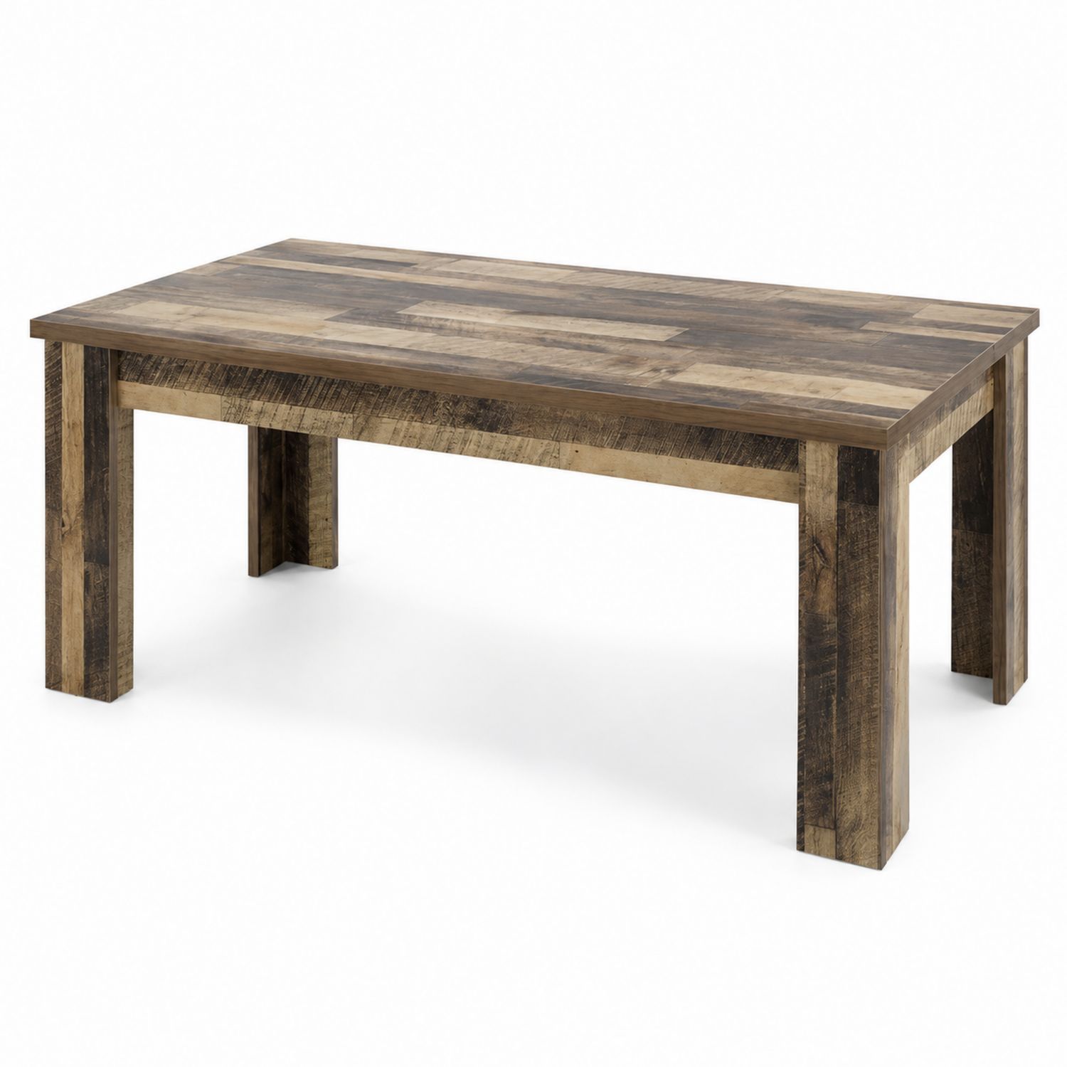 Rechteckiger Esstisch 180x90x75 cm Holz