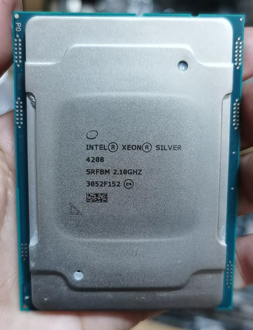 2nd intel xeon Bronze Silver 3204 3206R 4208 4208R 4209T 4210 4210R 4210T cpu LGA3647 CPU Used Processor