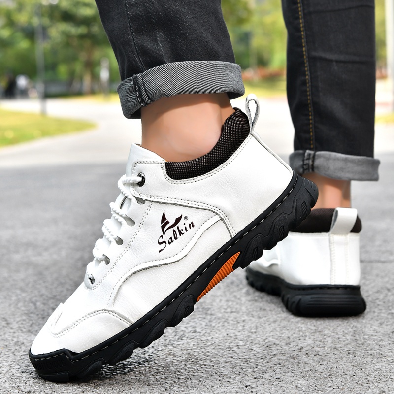 ⏰Letzter Tag: 50 % Rabatt!🔥 Hochwertige Outdoor-Schuhe für Herren aus echtem Leder – breite Zehenbox, Fußgewölbestütze, wasserdicht & rutschfest