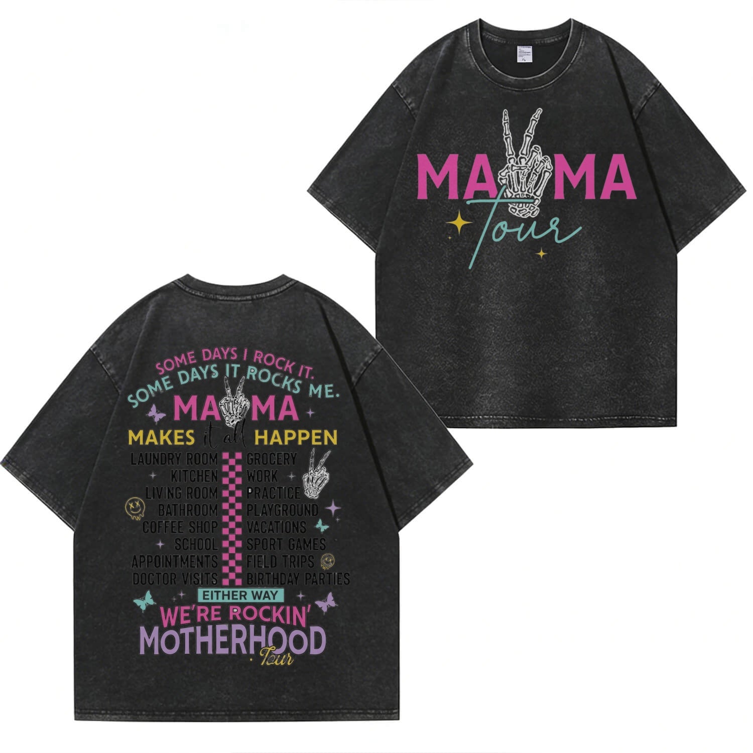 MAMA Tour Motherhood Wasch-Shirt PT465