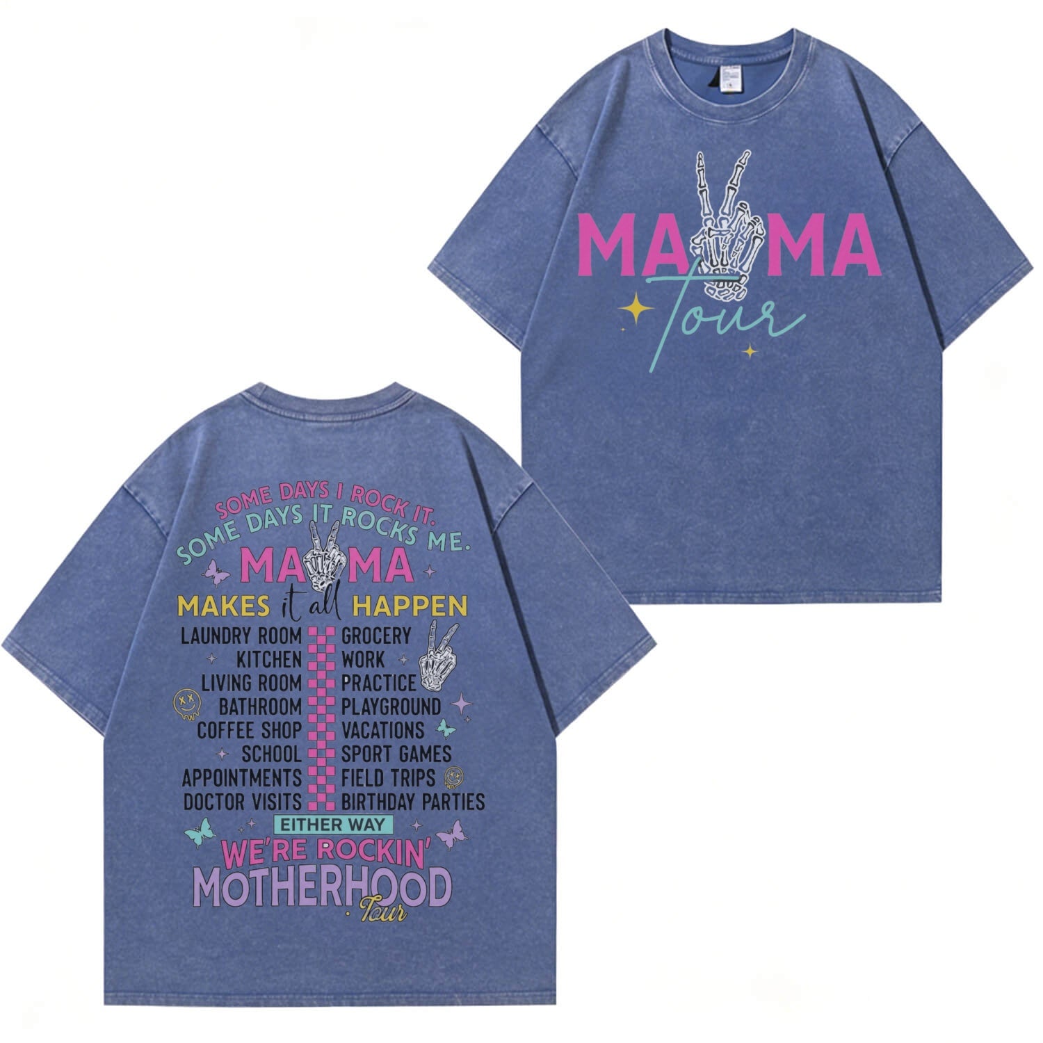 MAMA Tour Motherhood Wasch-Shirt PT465