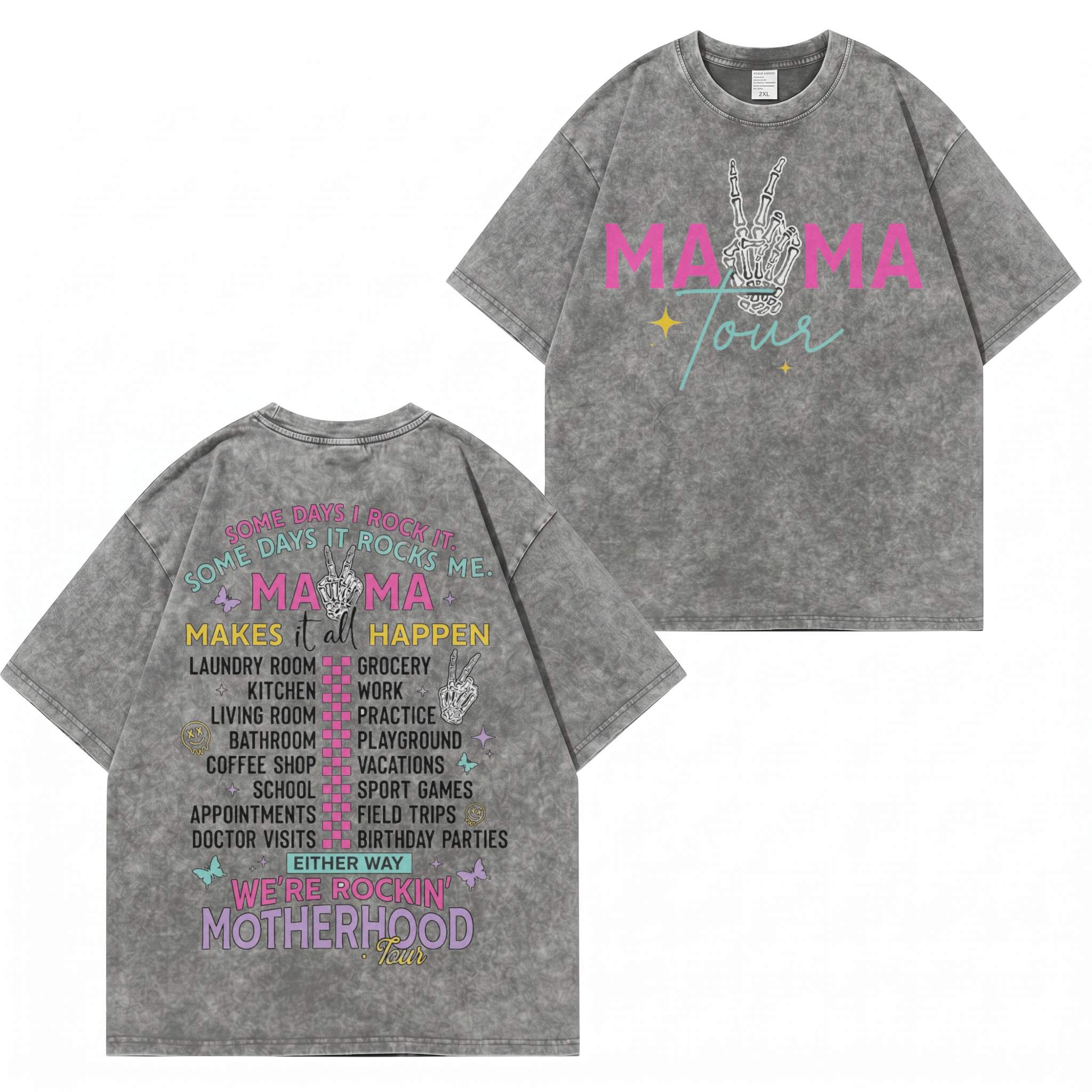 MAMA Tour Motherhood Wasch-Shirt PT465