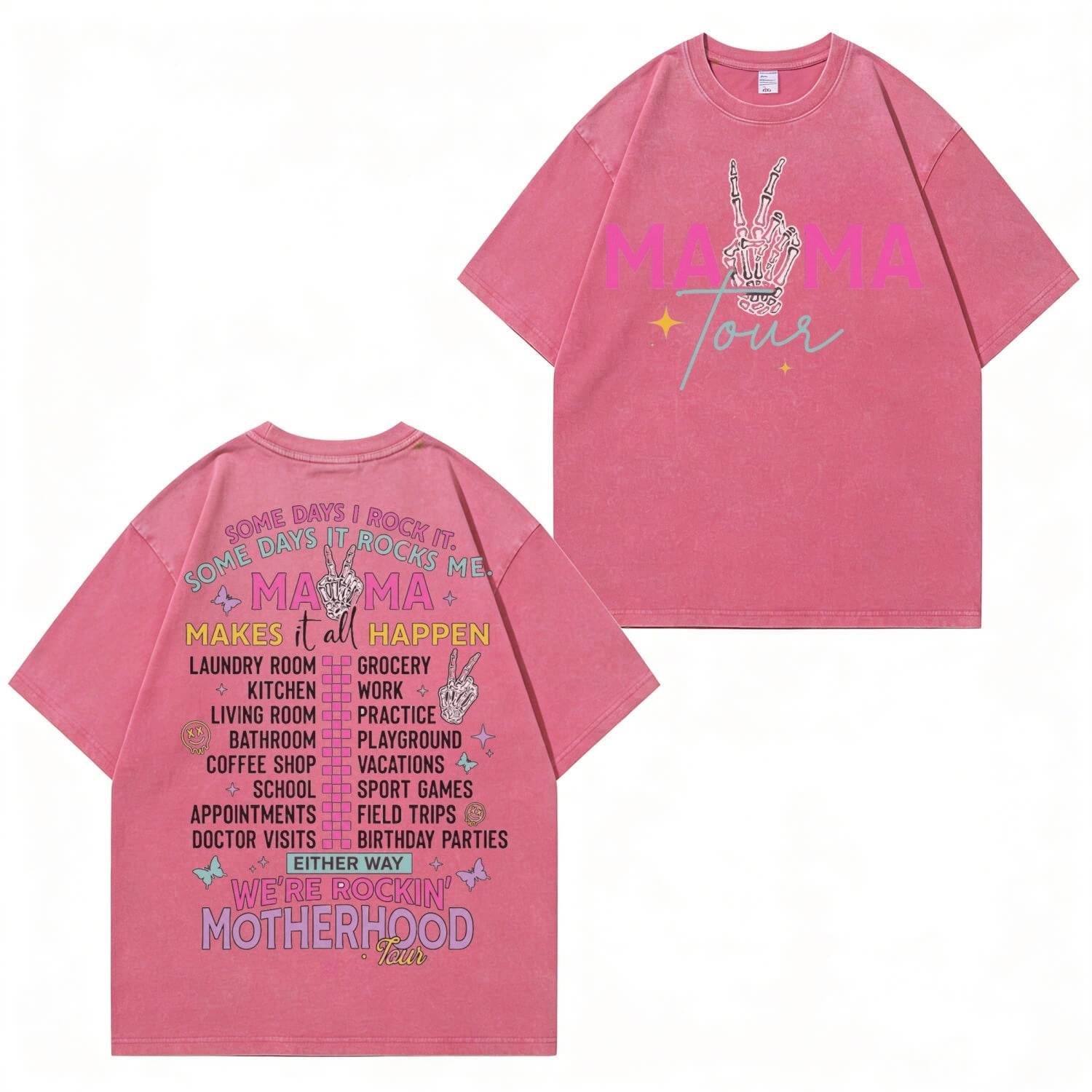 MAMA Tour Motherhood Wasch-Shirt PT465