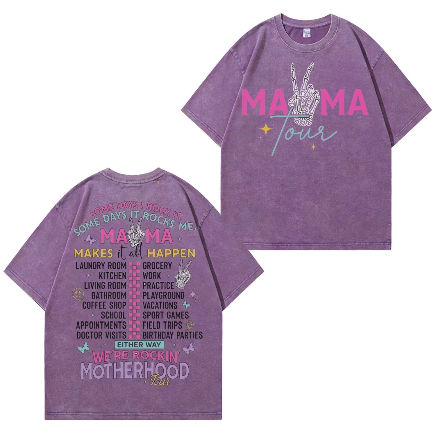 MAMA Tour Motherhood Wasch-Shirt PT465