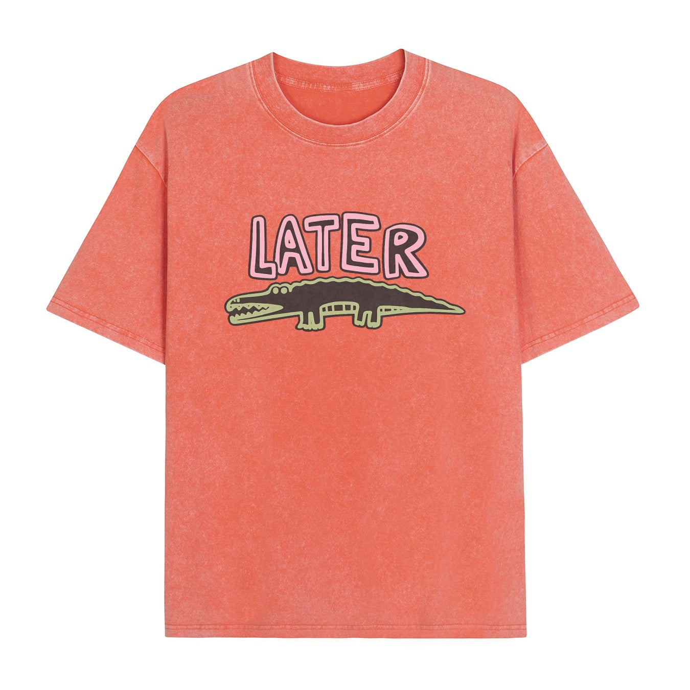 Boldoodle „Later Gator“-Grafik, gewaschen (PT471)