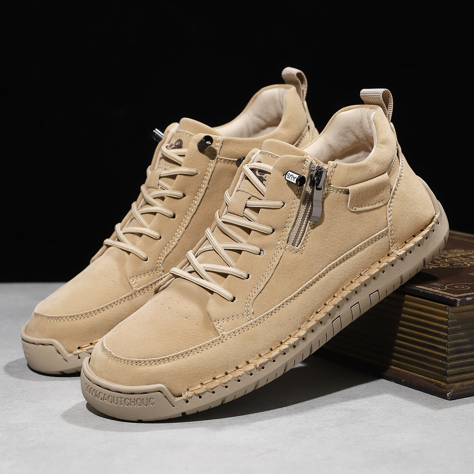 ⏰Letzter Tag: 50 % Rabatt!🔥 Orthopädische Unisex-Lederschuhe aus Kalbsleder👞 Strapazierfähig, rutschfest | Wasserdicht | Fußgewölbeunterstützung | Schmerzlinderung