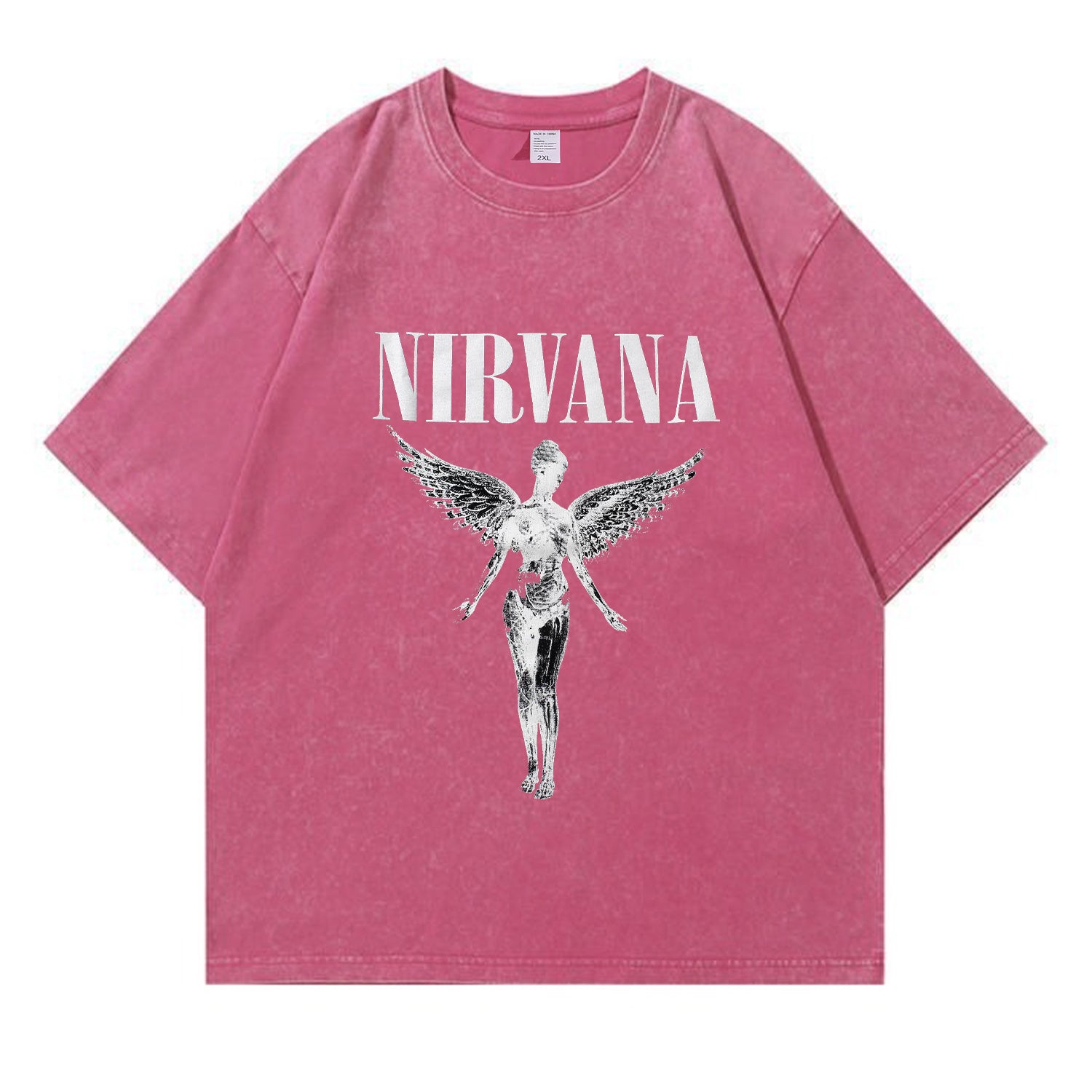 Nirvana T-Shirt im Washed-Look PT355
