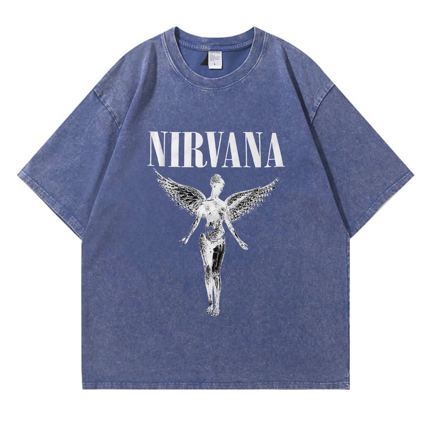 Nirvana T-Shirt im Washed-Look PT355