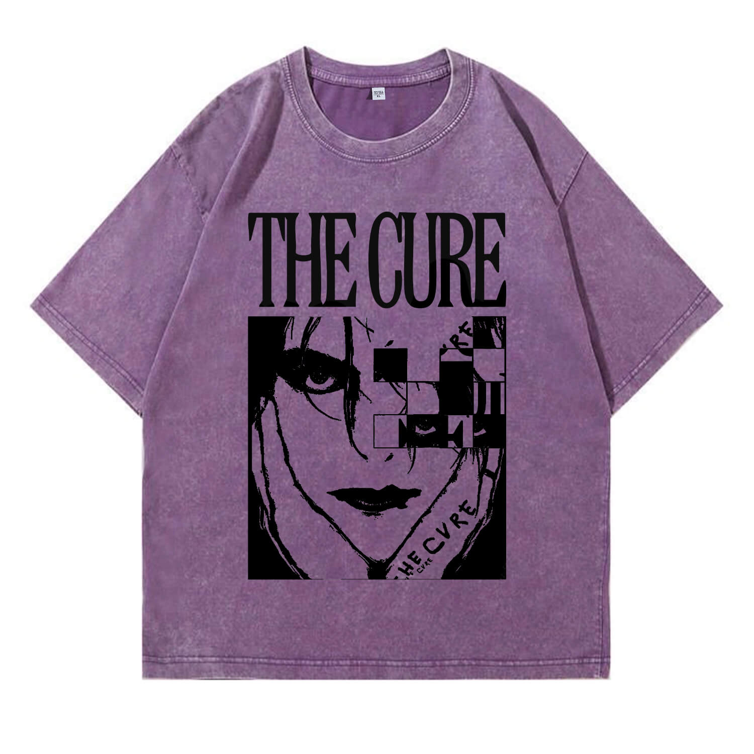The Cure Band-T-Shirt im Used-Look PT365