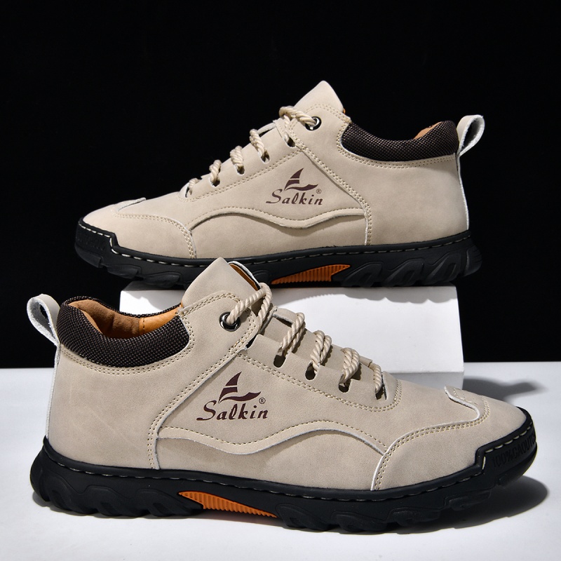 ⏰Letzter Tag: 50 % Rabatt!🔥 Hochwertige Outdoor-Schuhe für Herren aus echtem Leder – breite Zehenbox, Fußgewölbestütze, wasserdicht & rutschfest